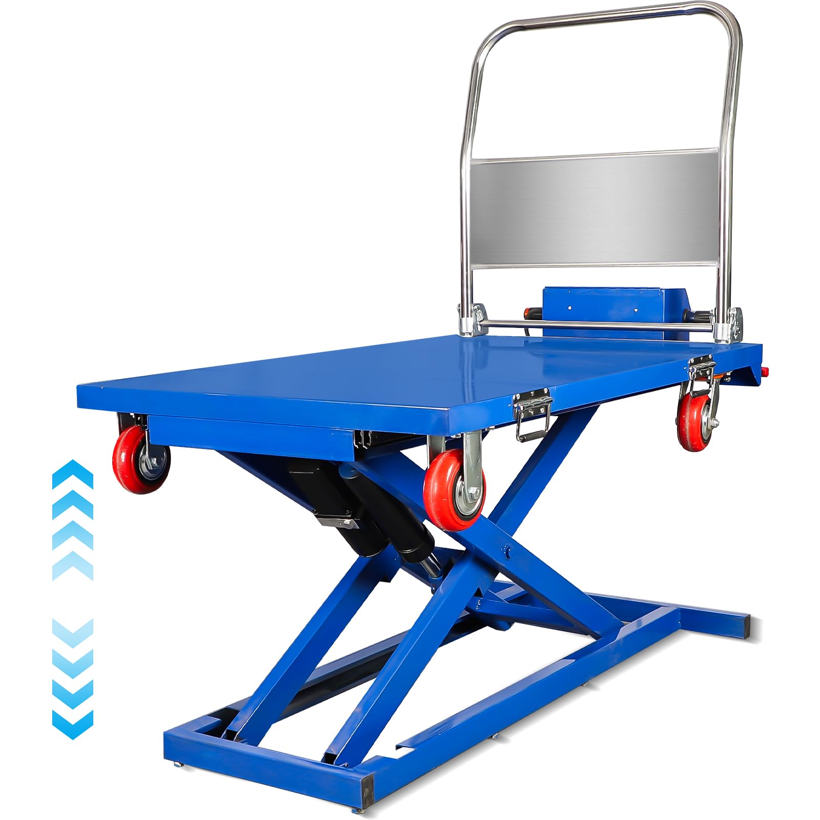 RXFSP Electric Lifting Platform Truck, Material Lift Pallet Truck